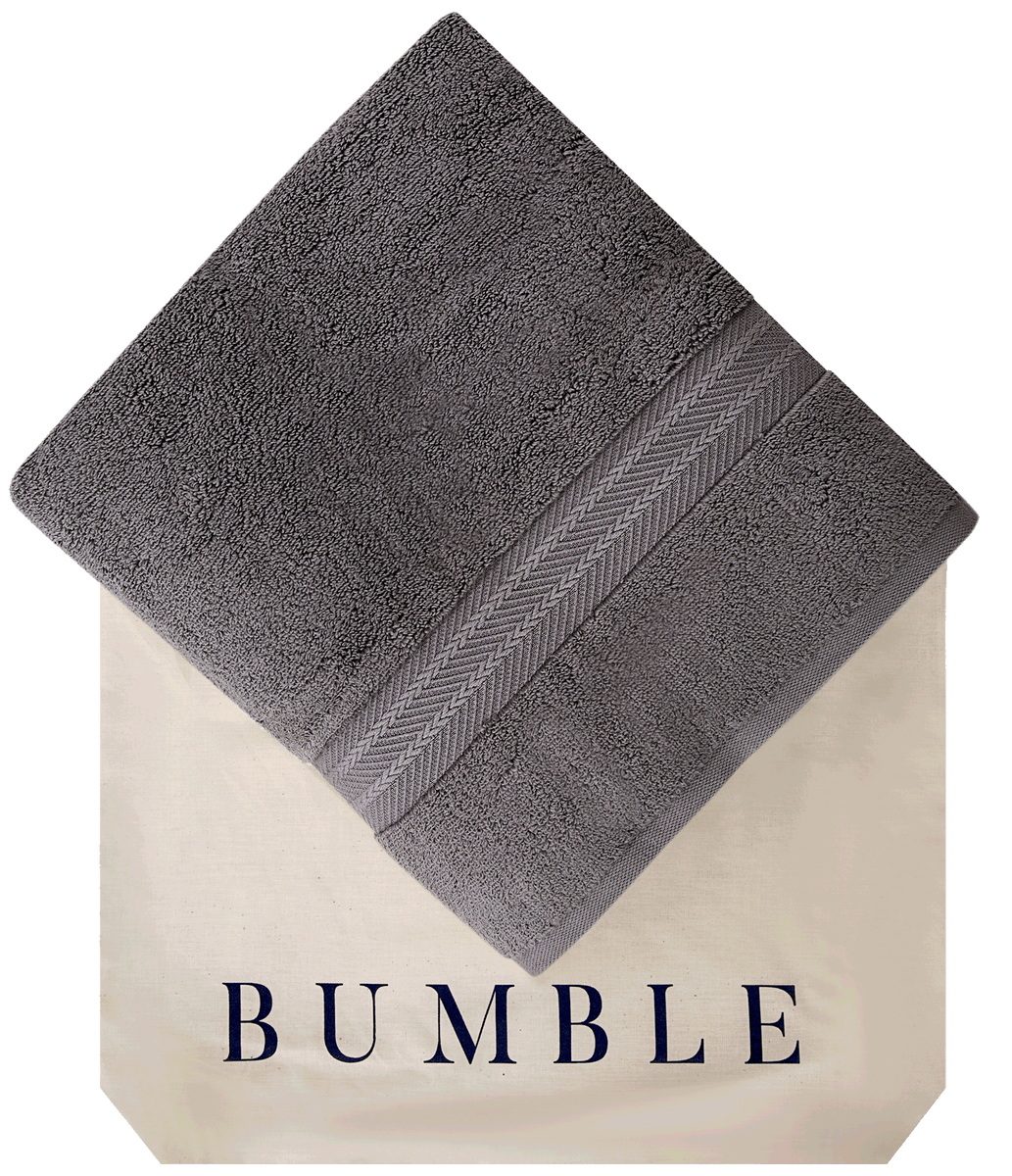Feel Luxury with Bloom Super Soft 550 GSM Bath Towel Bumble Towels
