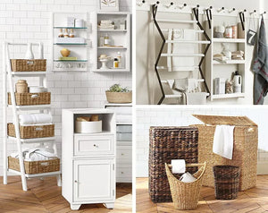 towel storage ideas for small bathroom