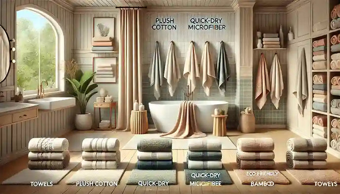 Types of Bath Towels and How to Choose the Right One for You