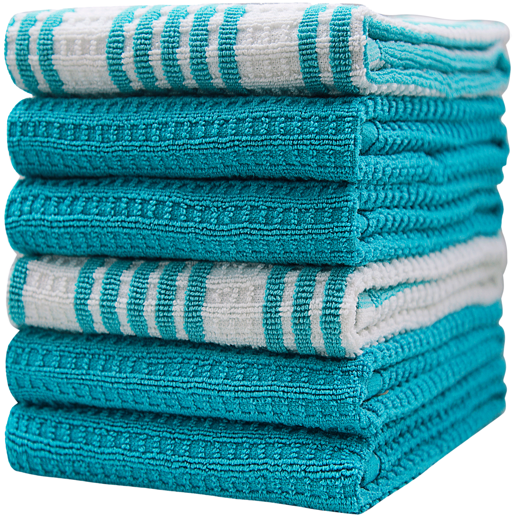 Bumble White Gray Premium Cotton Kitchen Hand Towels Size 16 x 28
