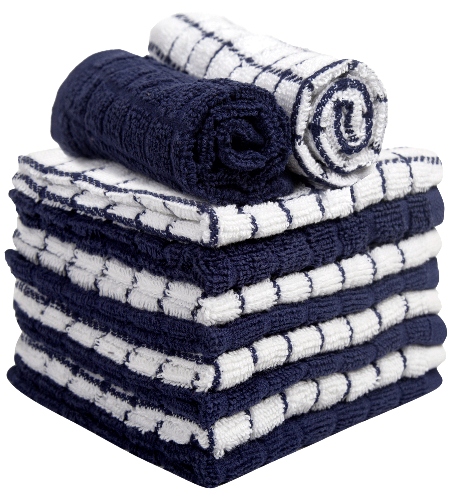 Buy Solid Ribbed Kitchen Towel Sets at Bumble Towels
