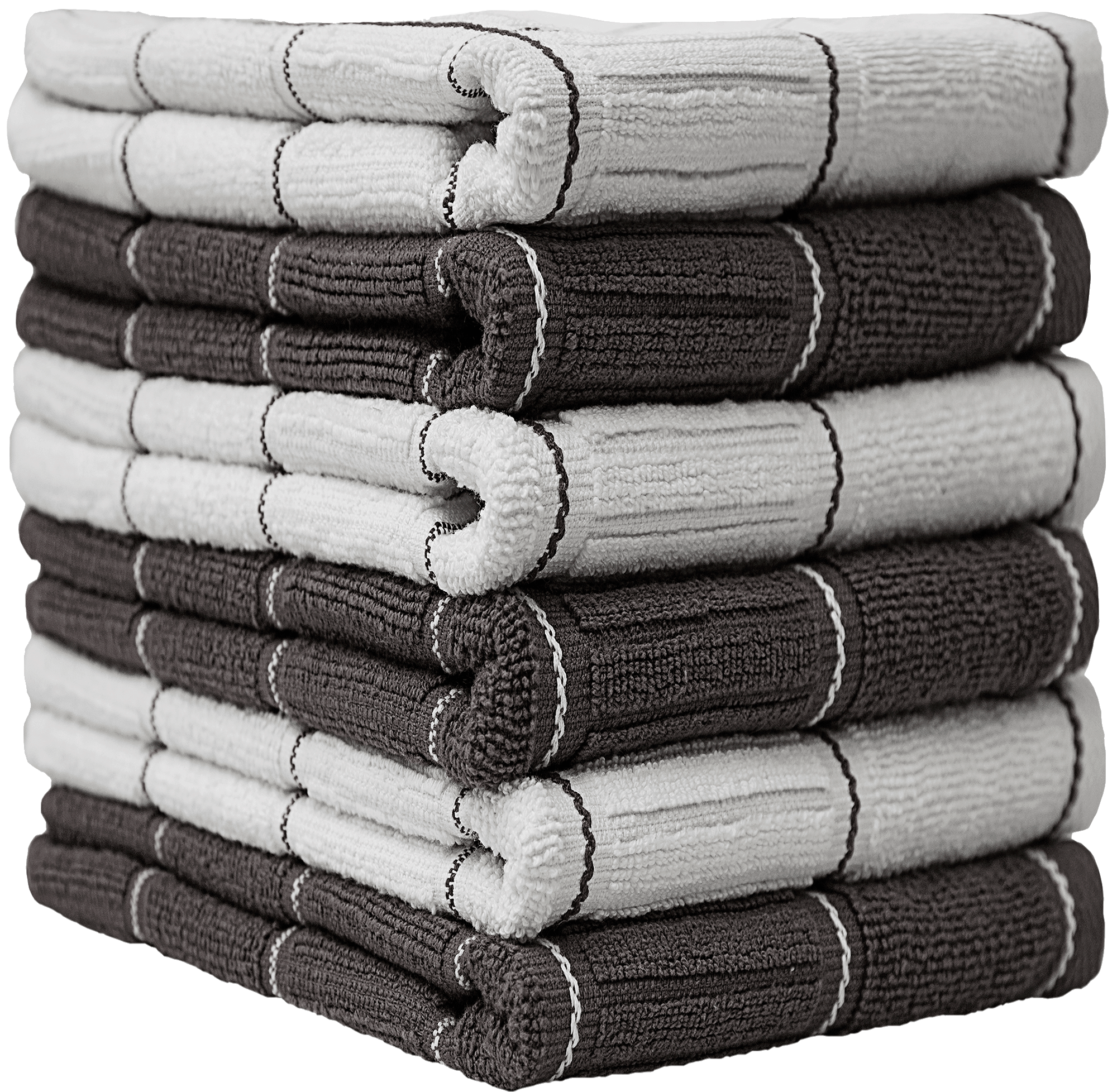 Bumble Premium Cotton Kitchen Hand Towels (20 x 28) Grey Vintage Str –  SHANULKA Home Decor